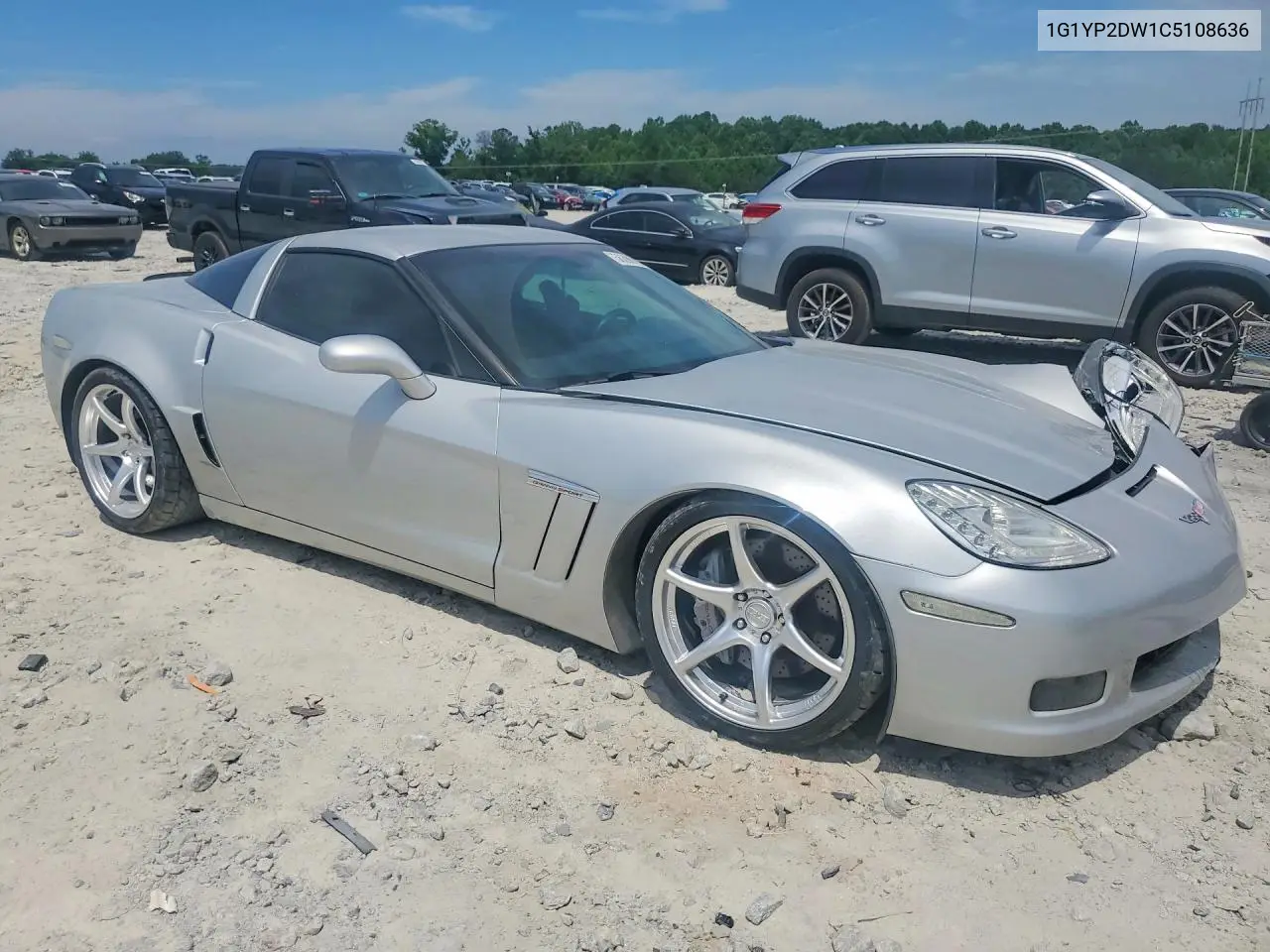2012 Chevrolet Corvette Grand Sport VIN: 1G1YP2DW1C5108636 Lot: 56398786