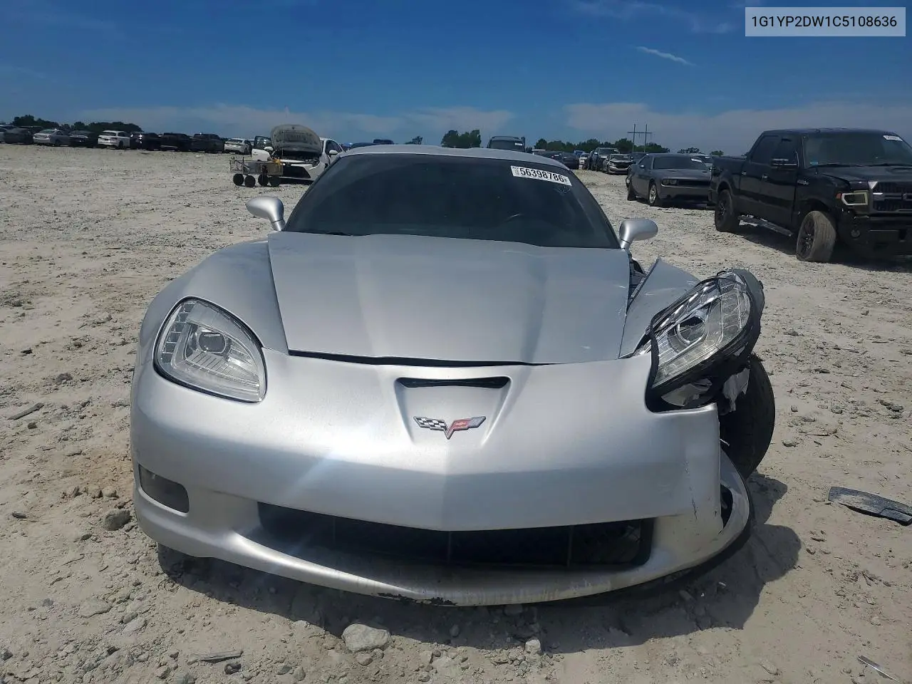 2012 Chevrolet Corvette Grand Sport VIN: 1G1YP2DW1C5108636 Lot: 56398786