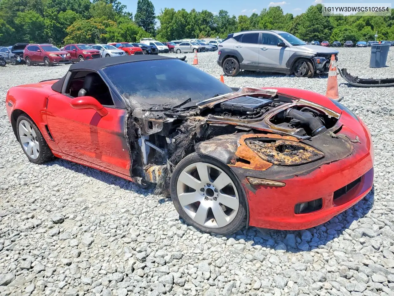 2012 Chevrolet Corvette Grand Sport VIN: 1G1YW3DW5C5102654 Lot: 57911336