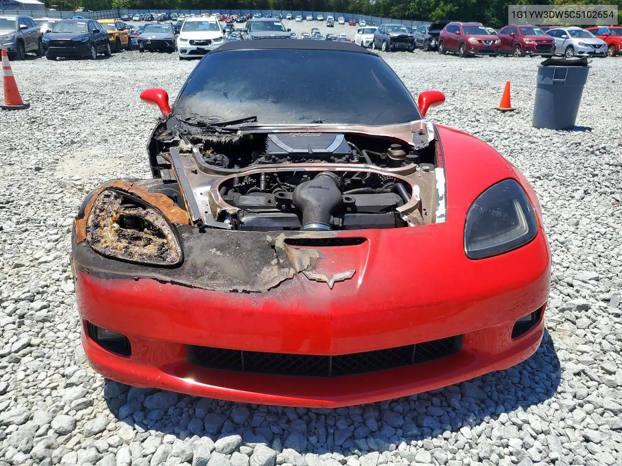 2012 Chevrolet Corvette Grand Sport VIN: 1G1YW3DW5C5102654 Lot: 57911336
