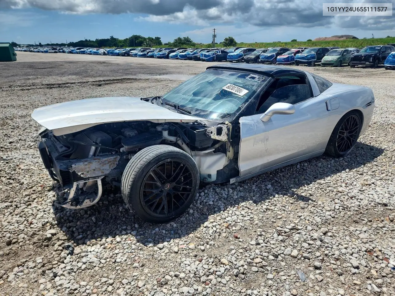 2013 Chevrolet Corvette VIN: 1G1YY24U655111577 Lot: 60307086