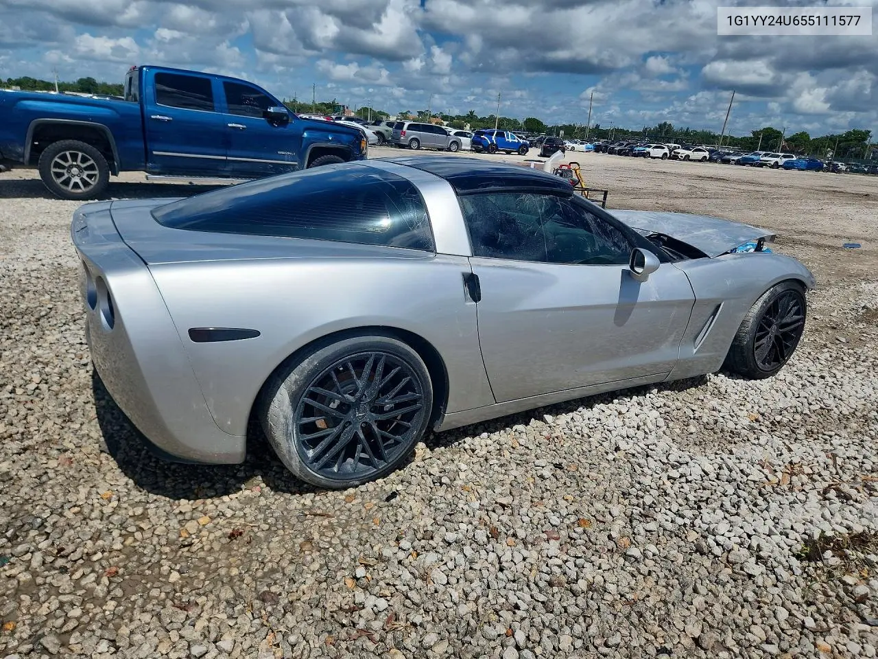 2013 Chevrolet Corvette VIN: 1G1YY24U655111577 Lot: 60307086