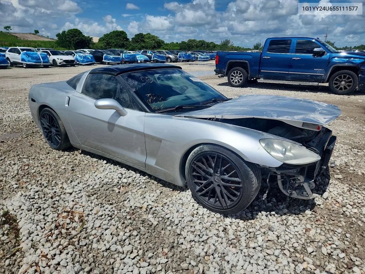 2013 Chevrolet Corvette VIN: 1G1YY24U655111577 Lot: 60307086