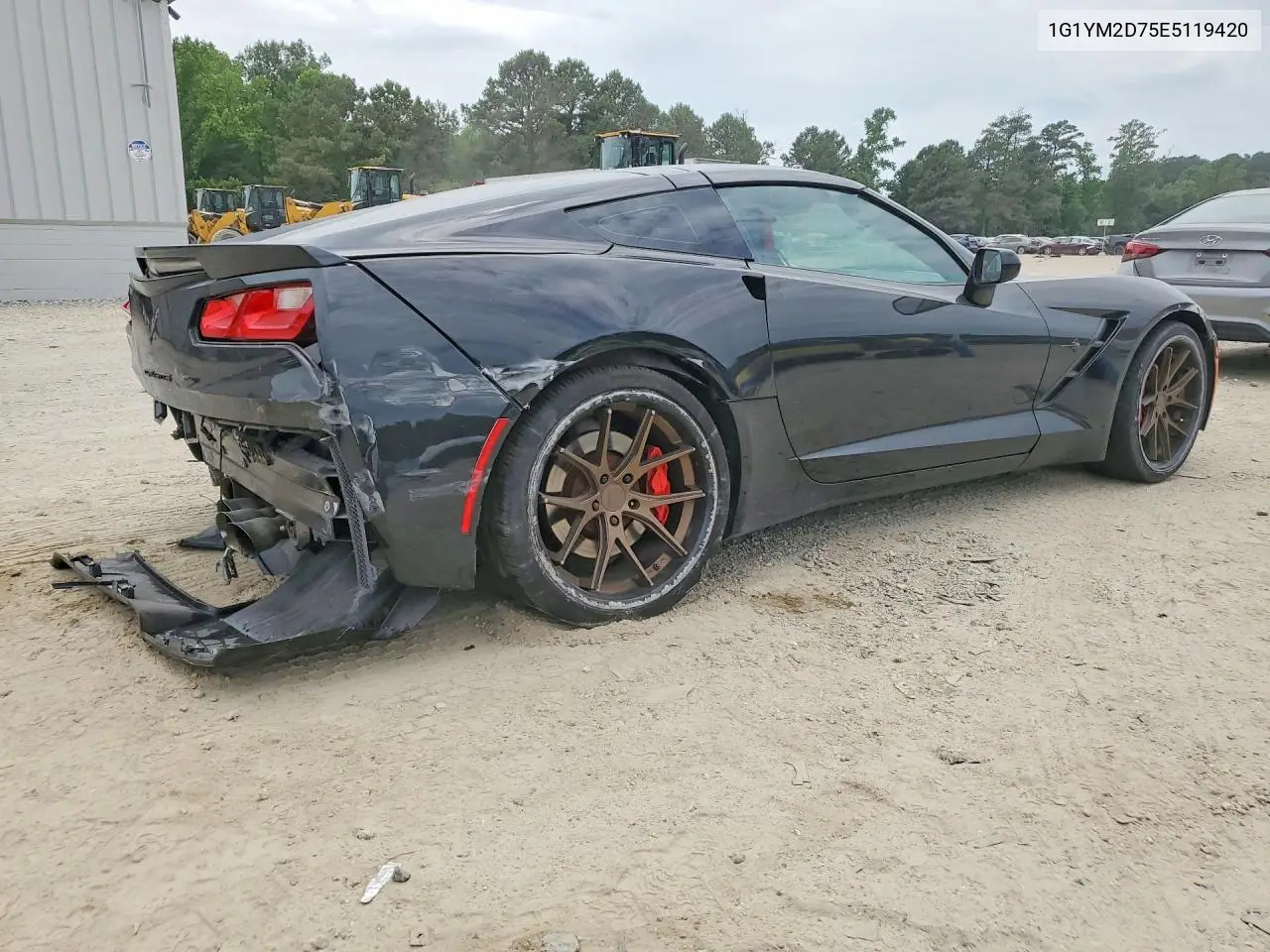 2014 Chevrolet Corvette Stingray Z51 3Lt VIN: 1G1YM2D75E5119420 Lot: 56835006