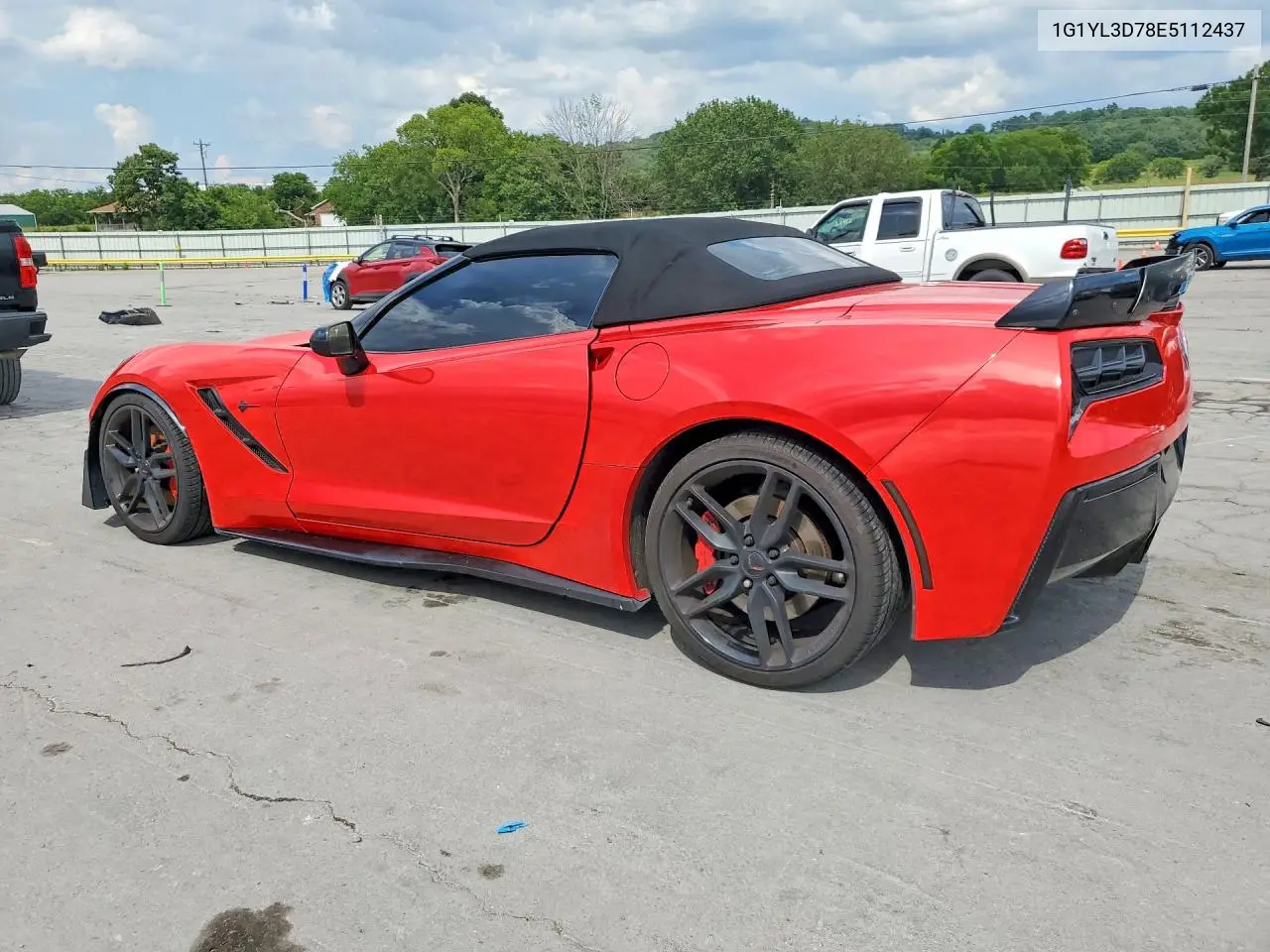 2014 Chevrolet Corvette Stingray Z51 3Lt VIN: 1G1YL3D78E5112437 Lot: 59382266