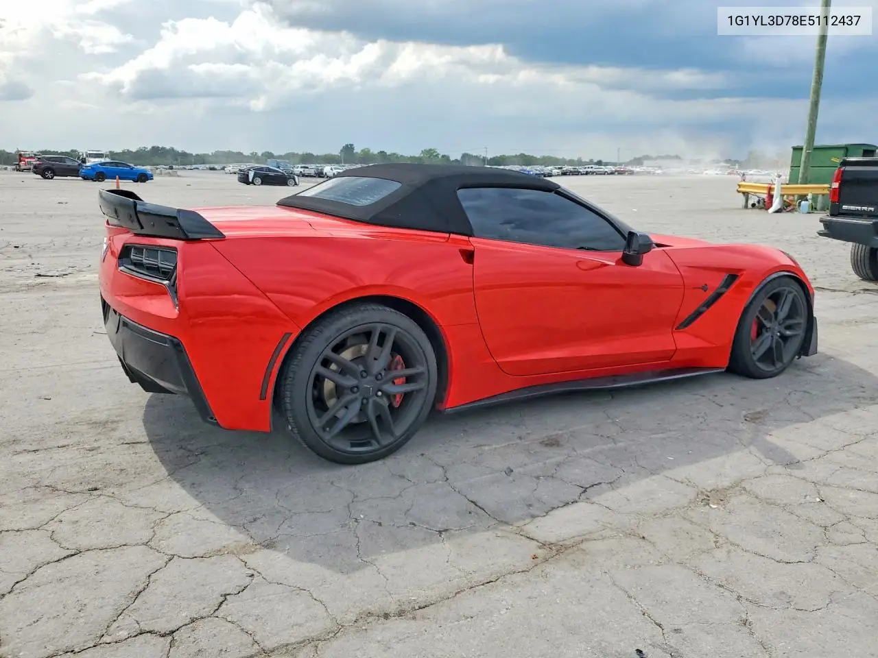 2014 Chevrolet Corvette Stingray Z51 3Lt VIN: 1G1YL3D78E5112437 Lot: 59382266