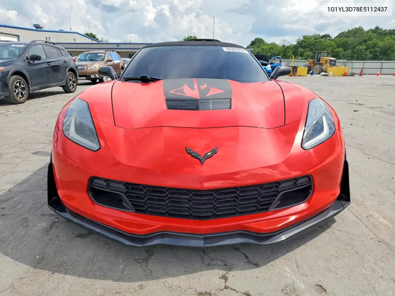 2014 Chevrolet Corvette Stingray Z51 3Lt VIN: 1G1YL3D78E5112437 Lot: 59382266