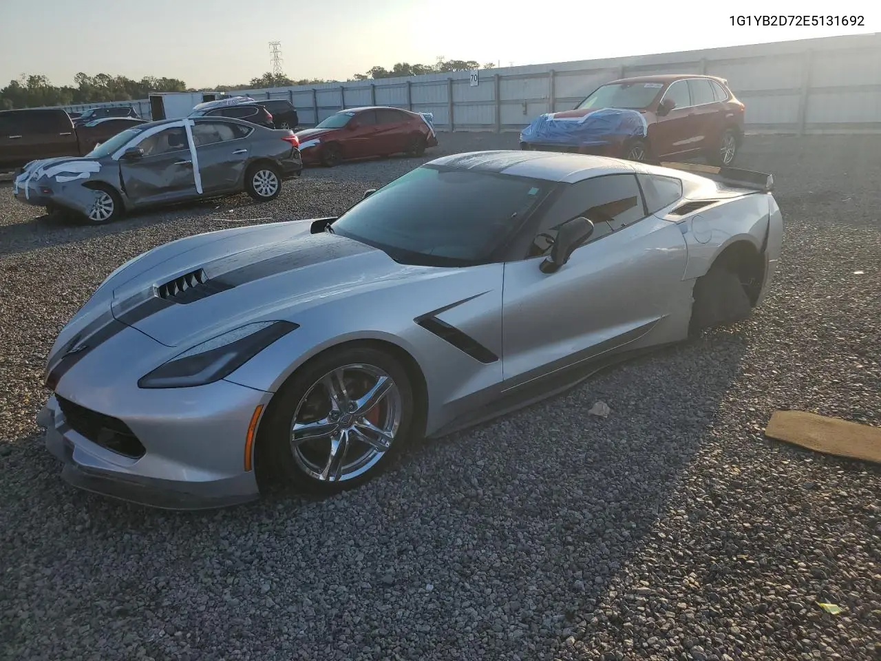 2014 Chevrolet Corvette Stingray 1Lt VIN: 1G1YB2D72E5131692 Lot: 60269786