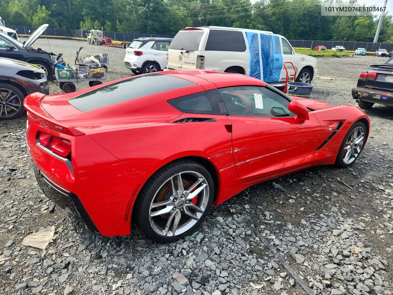 2014 Chevrolet Corvette VIN: 1G1YM2D76E5103467 Lot: 60378766