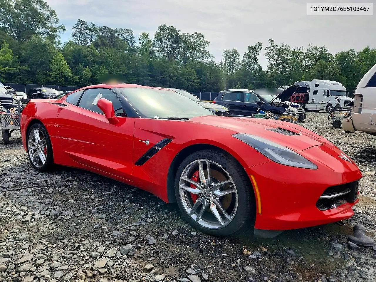 2014 Chevrolet Corvette VIN: 1G1YM2D76E5103467 Lot: 60378766