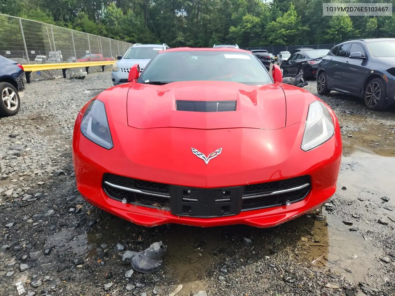 2014 Chevrolet Corvette VIN: 1G1YM2D76E5103467 Lot: 60378766