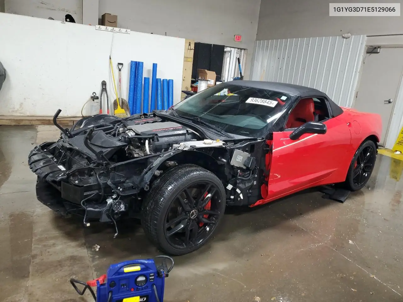 1G1YG3D71E5129066 2014 Chevrolet Corvette Stingray Z51 1Lt