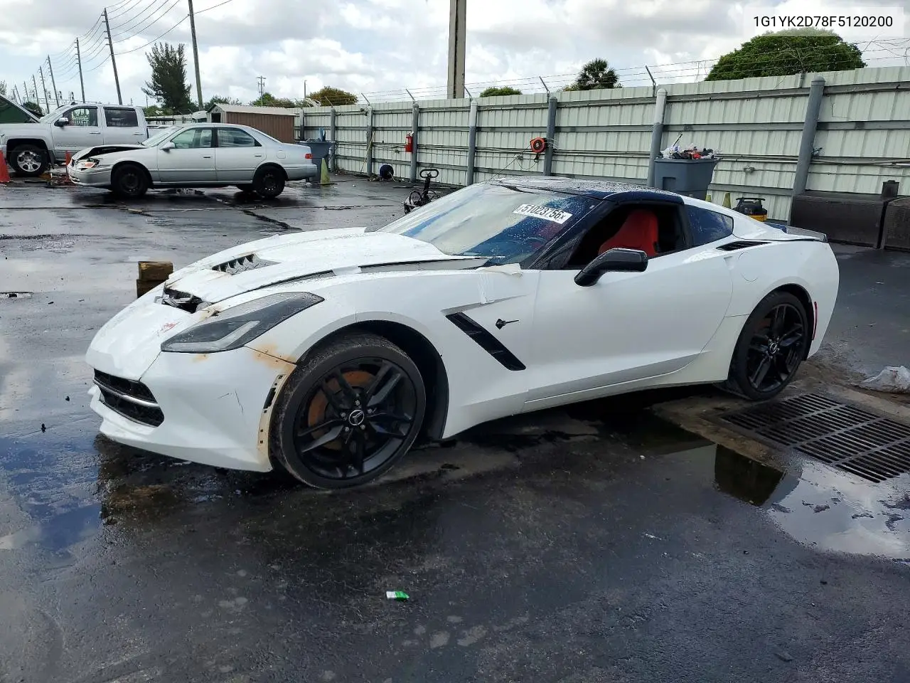 2015 Chevrolet Corvette Stingray Z51 2Lt