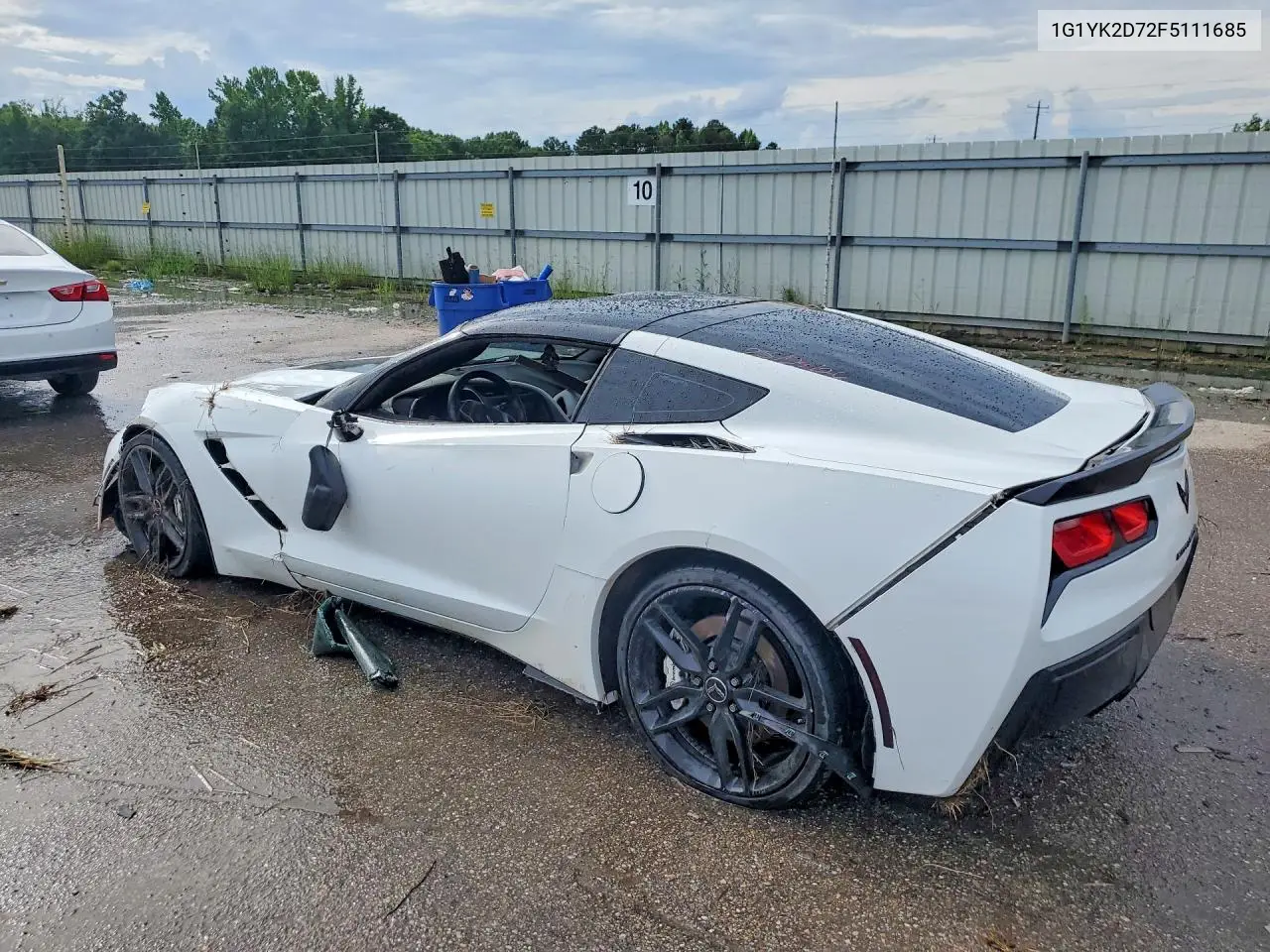 1G1YK2D72F5111685 2015 Chevrolet Corvette Stingray Z51 2Lt