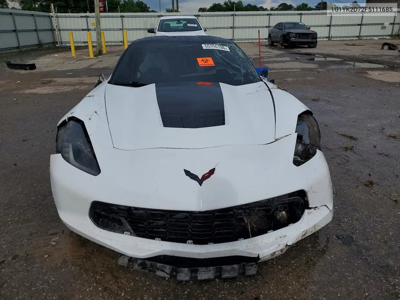 1G1YK2D72F5111685 2015 Chevrolet Corvette Stingray Z51 2Lt