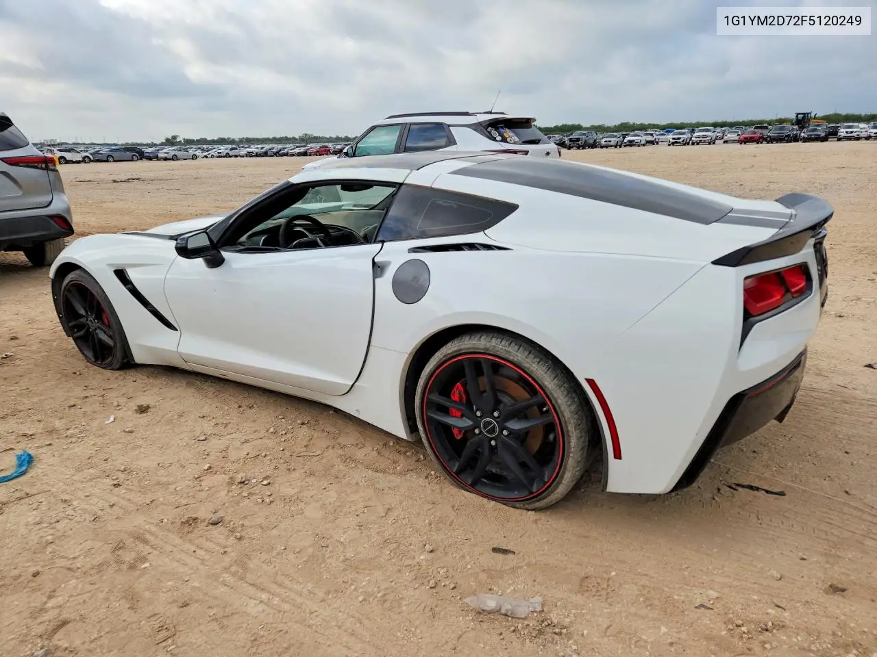 2015 Chevrolet Corvette Stingray Z51 3Lt VIN: 1G1YM2D72F5120249 Lot: 58145546