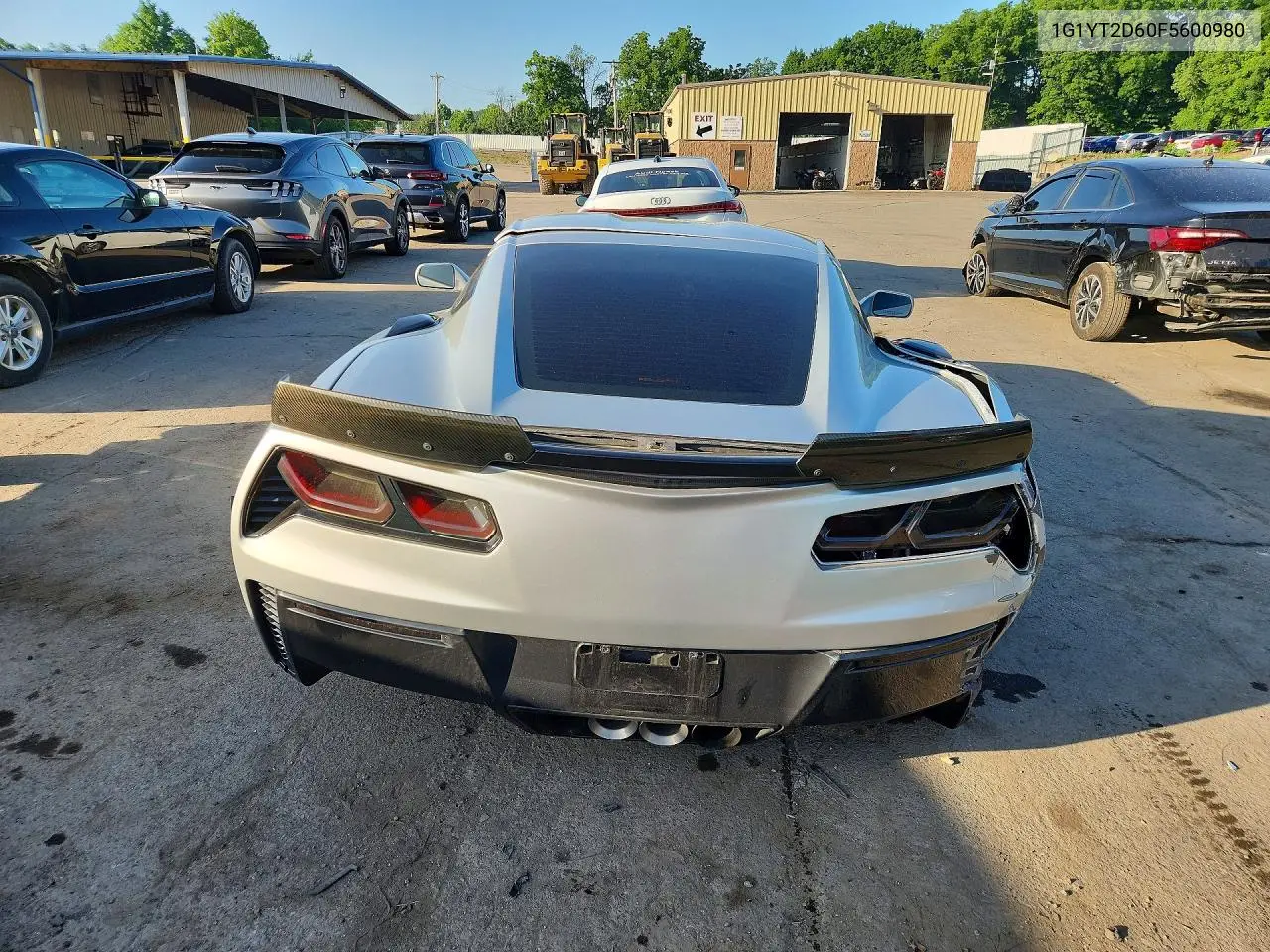 2015 Chevrolet Corvette Z06 3Lz VIN: 1G1YT2D60F5600980 Lot: 59291596