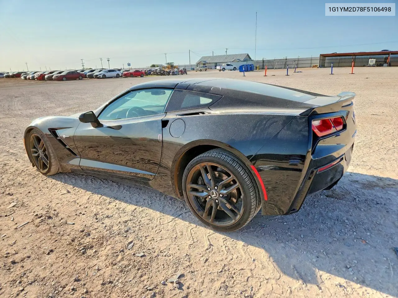 2015 Chevrolet Corvette Stingray Z51 3Lt VIN: 1G1YM2D78F5106498 Lot: 59798756