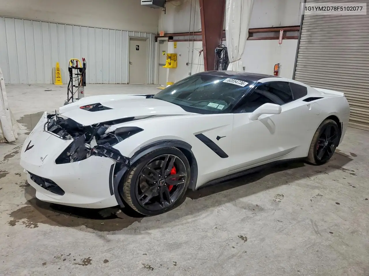 2015 Chevrolet Corvette Stingray Z51 3Lt VIN: 1G1YM2D78F5102077 Lot: 60554736