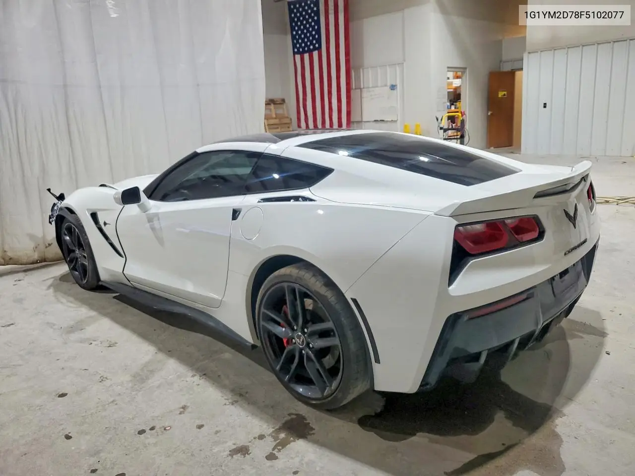 2015 Chevrolet Corvette Stingray Z51 3Lt VIN: 1G1YM2D78F5102077 Lot: 60554736