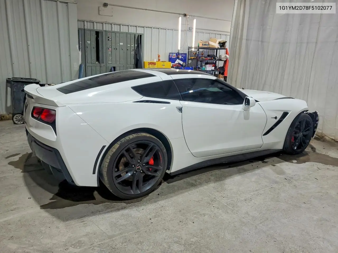 2015 Chevrolet Corvette Stingray Z51 3Lt VIN: 1G1YM2D78F5102077 Lot: 60554736