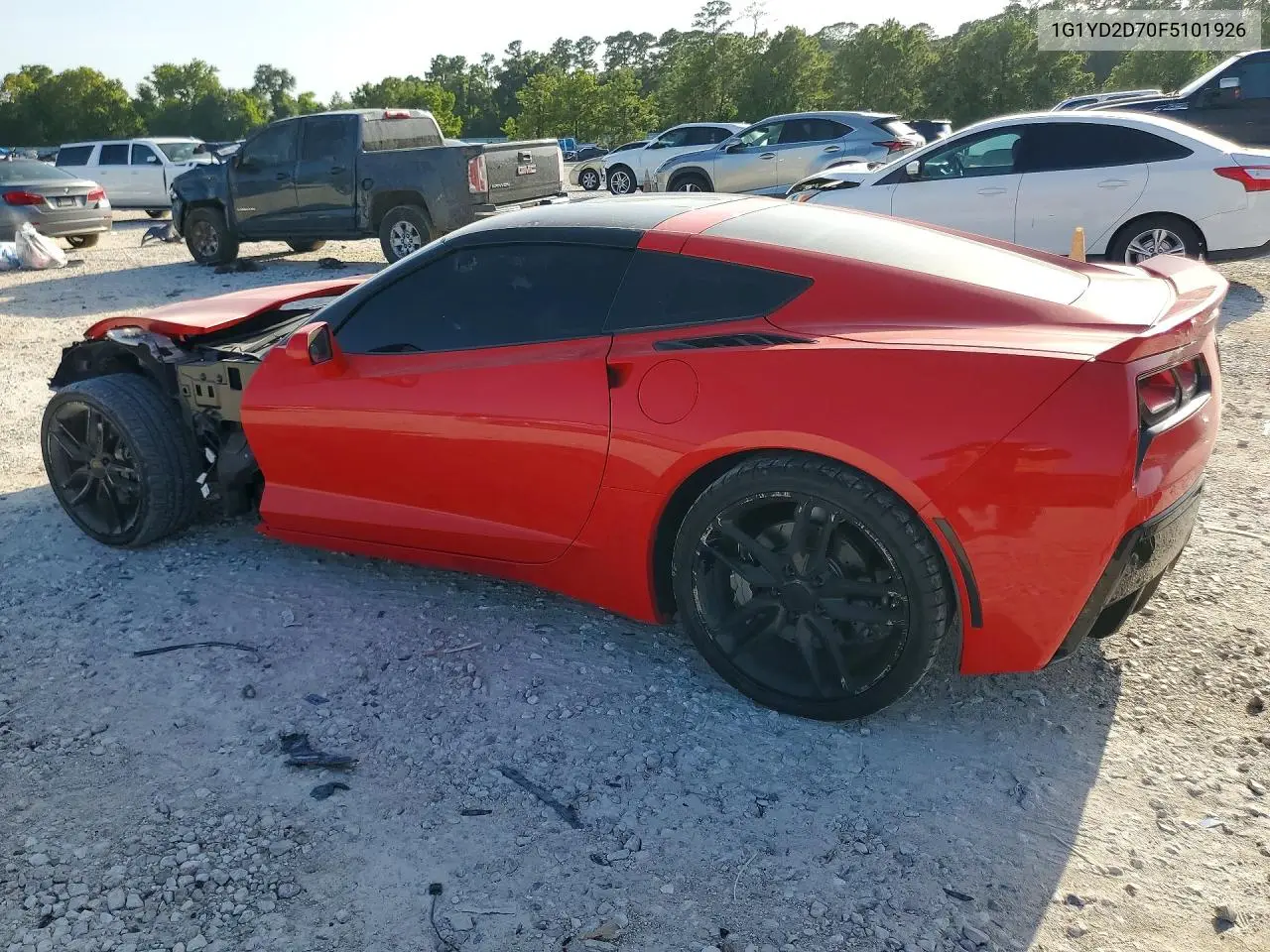 2015 Chevrolet Corvette Stingray 2Lt VIN: 1G1YD2D70F5101926 Lot: 61953236