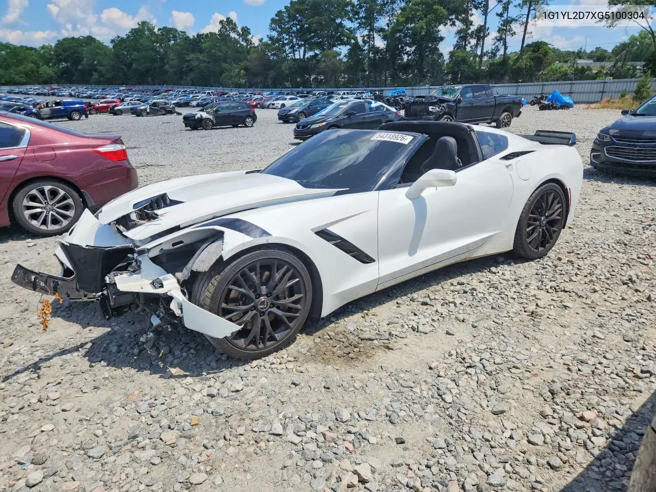 2016 Chevrolet Corvette Stingray Z51 3Lt