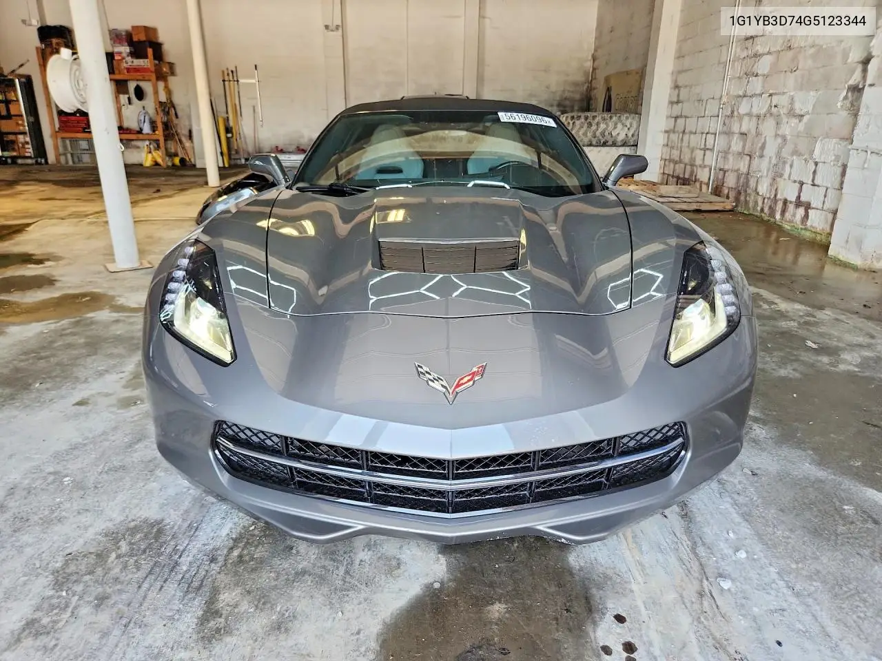2016 Chevrolet Corvette Stingray 1Lt VIN: 1G1YB3D74G5123344 Lot: 56196096