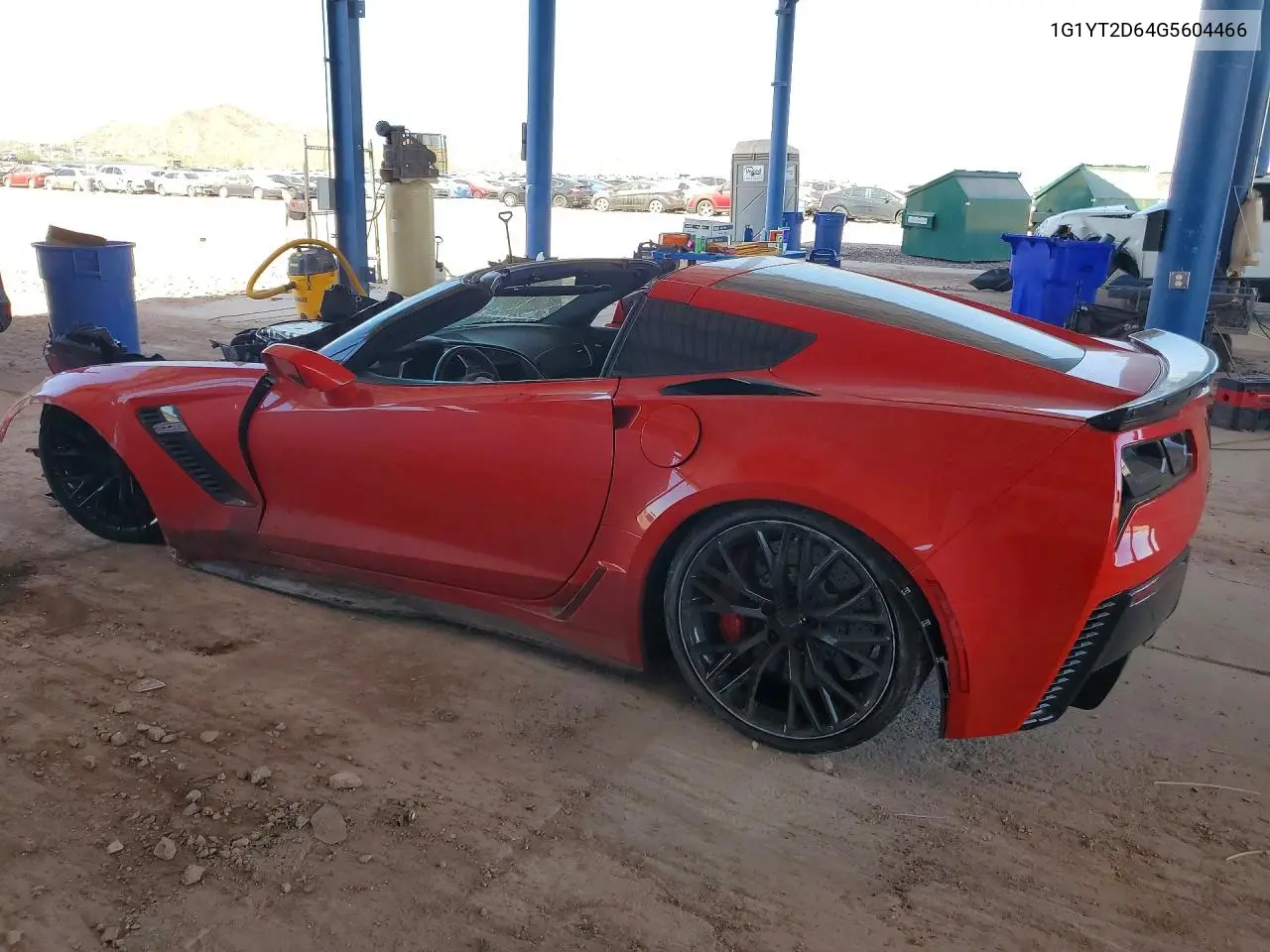 2016 Chevrolet Corvette Z06 3Lz VIN: 1G1YT2D64G5604466 Lot: 60297976