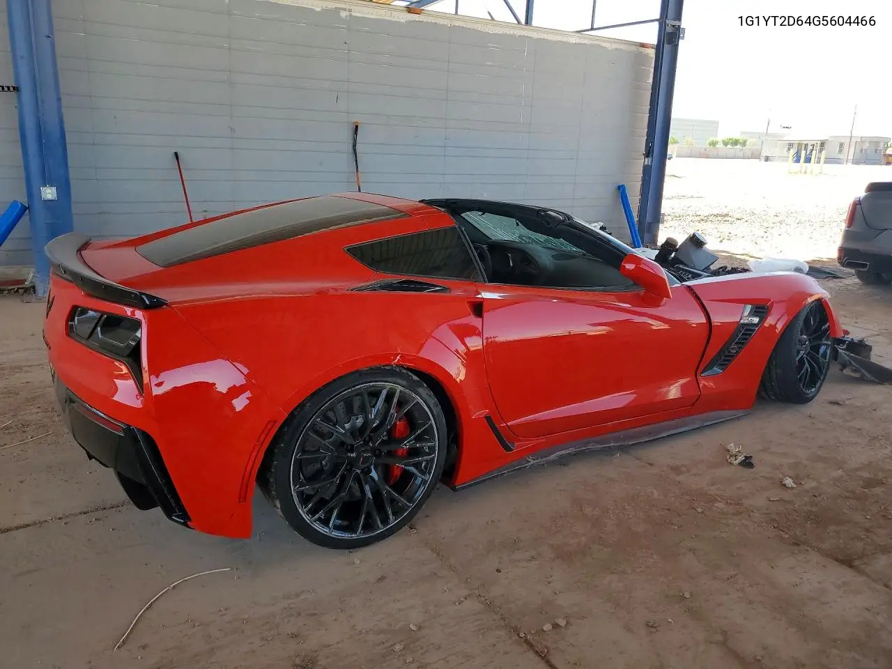 2016 Chevrolet Corvette Z06 3Lz VIN: 1G1YT2D64G5604466 Lot: 60297976