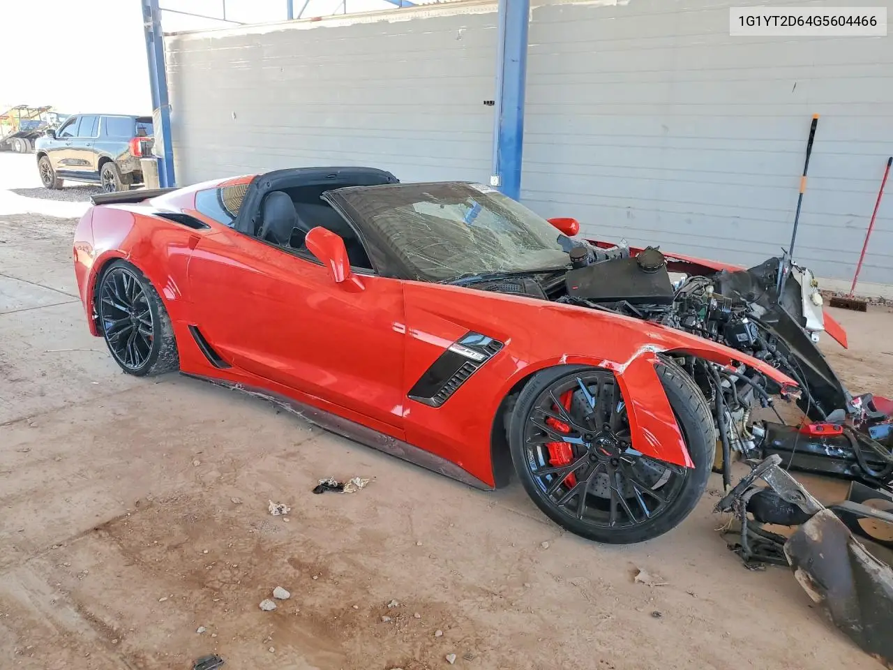 2016 Chevrolet Corvette Z06 3Lz VIN: 1G1YT2D64G5604466 Lot: 60297976
