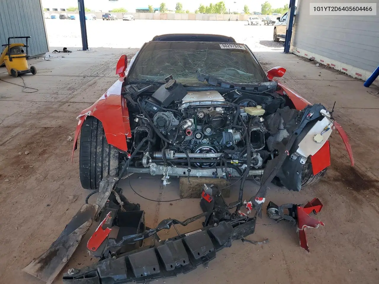 2016 Chevrolet Corvette Z06 3Lz VIN: 1G1YT2D64G5604466 Lot: 60297976