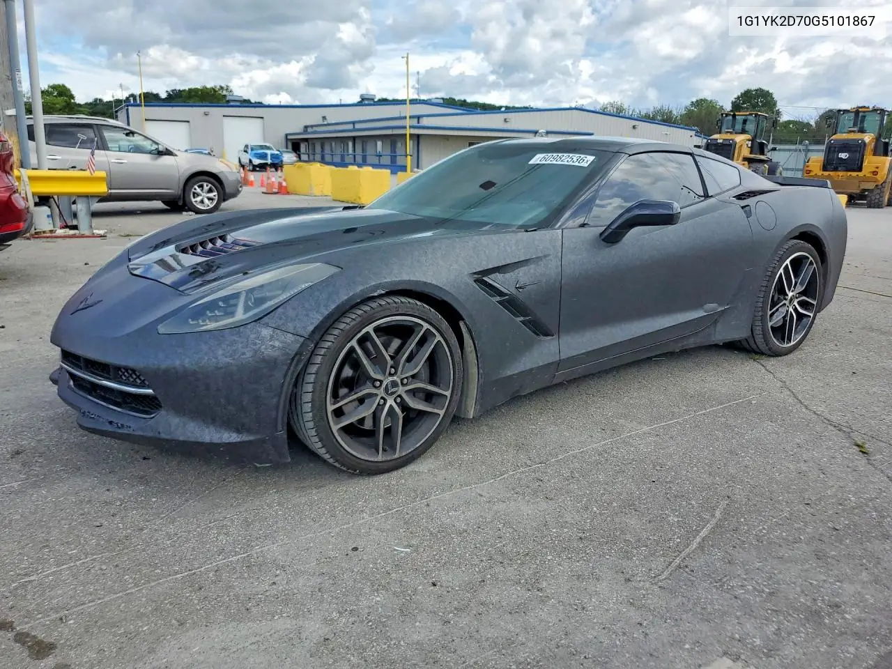 2016 Chevrolet Corvette Stingray Z51 2Lt VIN: 1G1YK2D70G5101867 Lot: 60982536