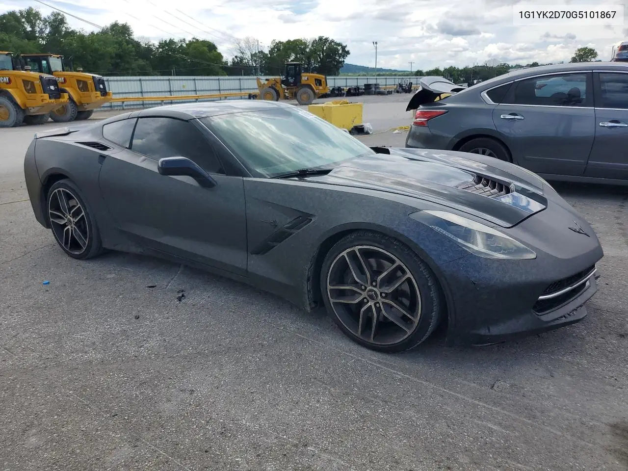 2016 Chevrolet Corvette Stingray Z51 2Lt VIN: 1G1YK2D70G5101867 Lot: 60982536