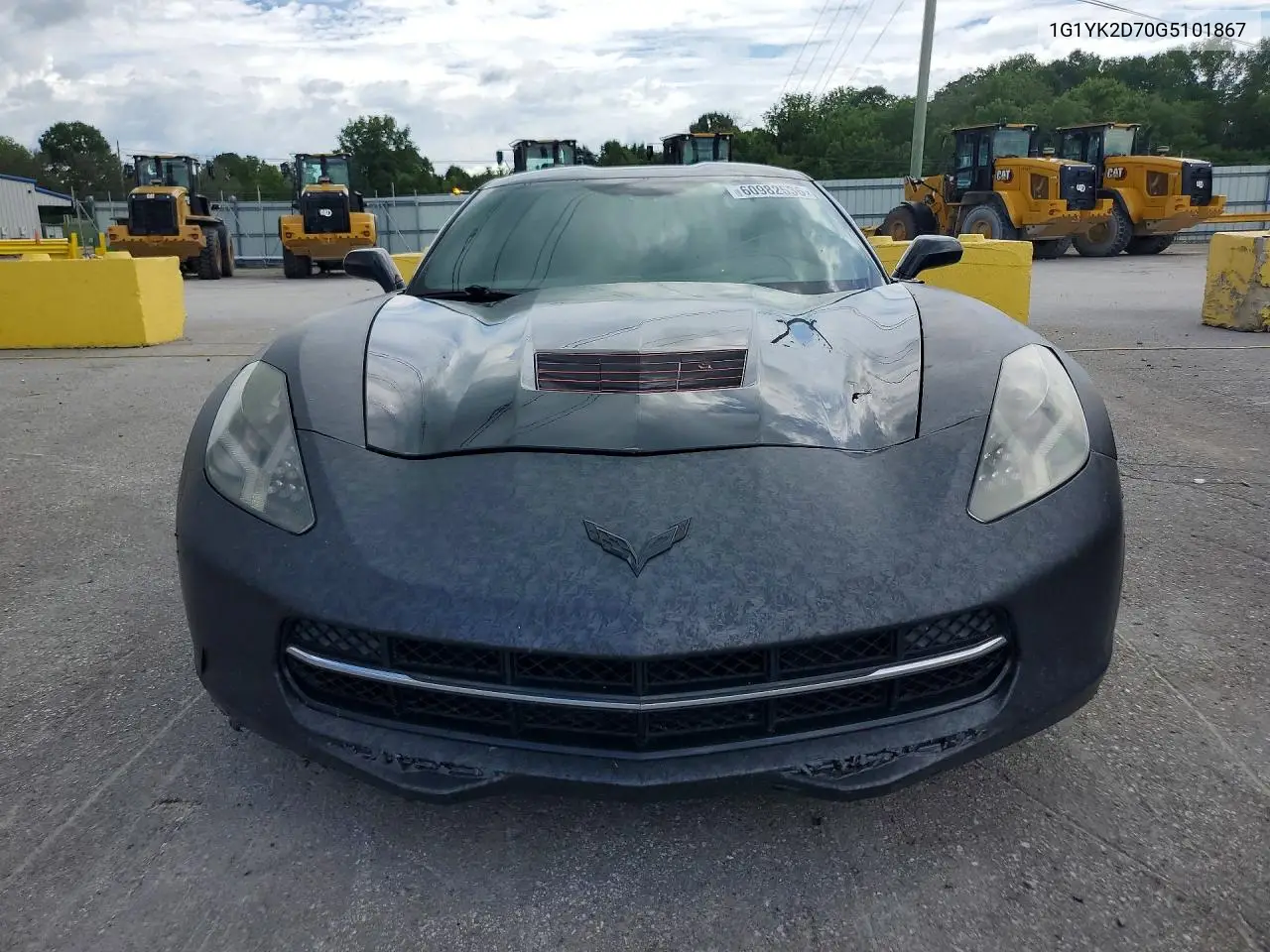 2016 Chevrolet Corvette Stingray Z51 2Lt VIN: 1G1YK2D70G5101867 Lot: 60982536