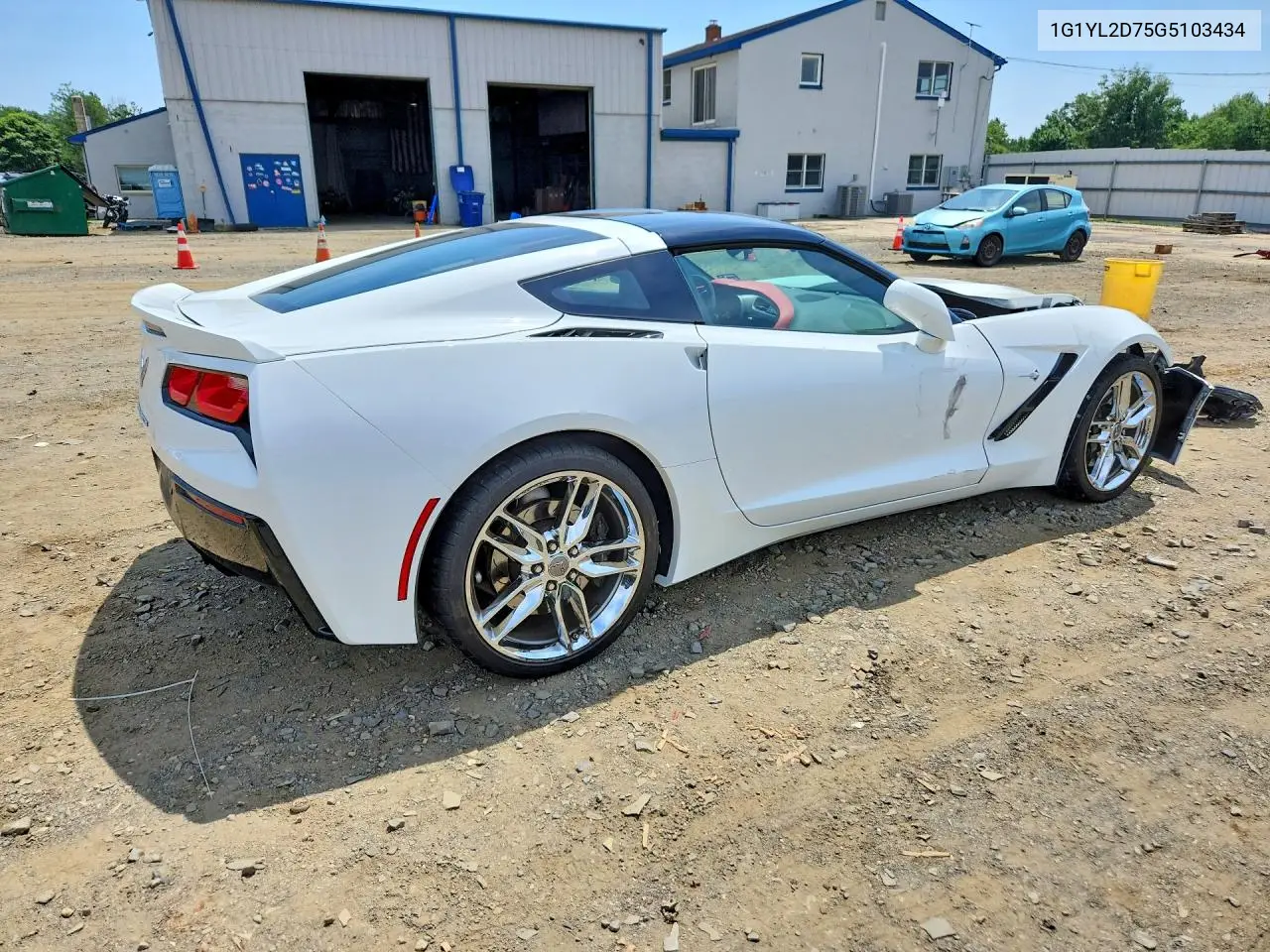 2016 Chevrolet Corvette Stingray Z51 3Lt VIN: 1G1YL2D75G5103434 Lot: 61212896
