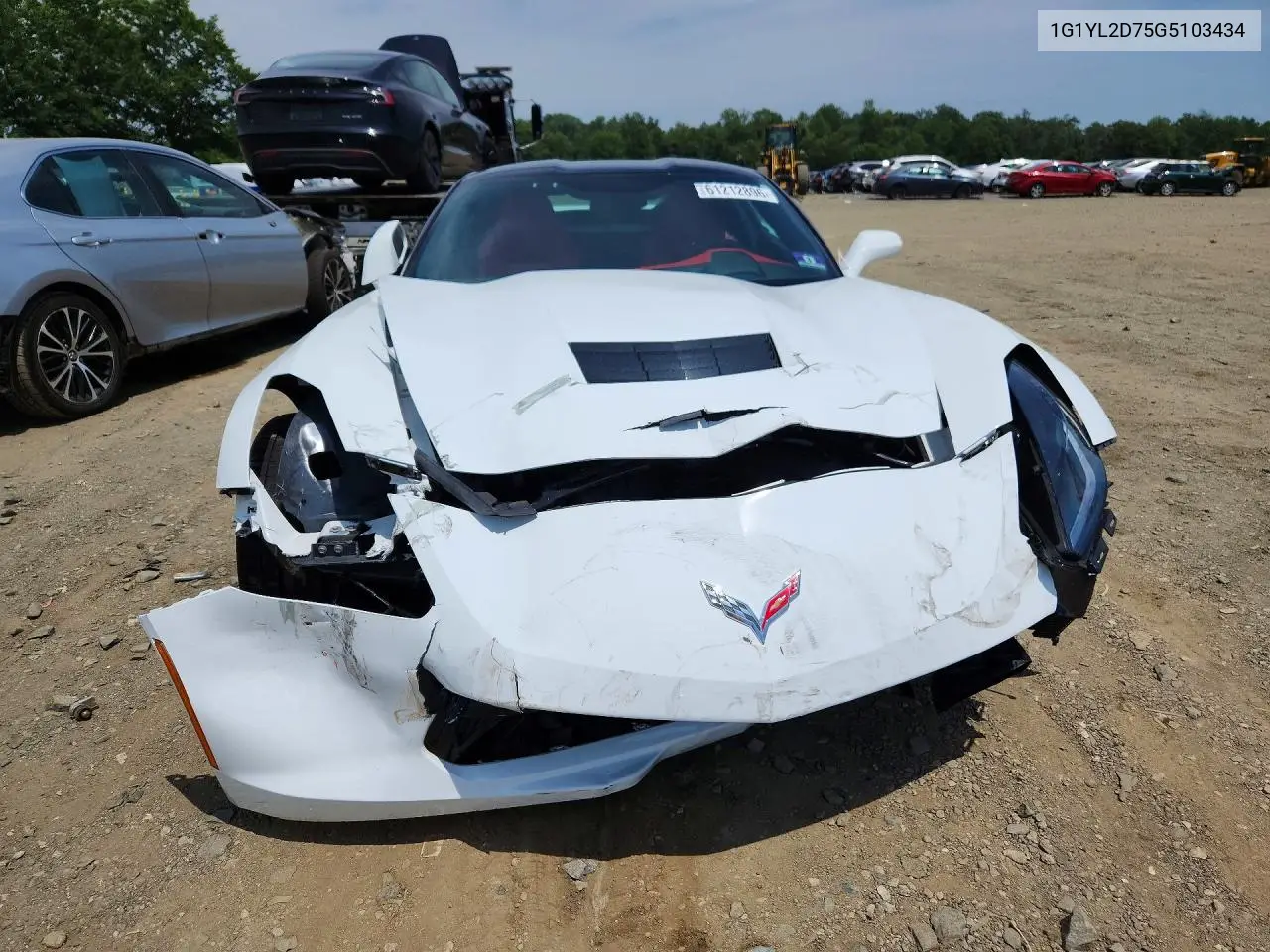 2016 Chevrolet Corvette Stingray Z51 3Lt VIN: 1G1YL2D75G5103434 Lot: 61212896