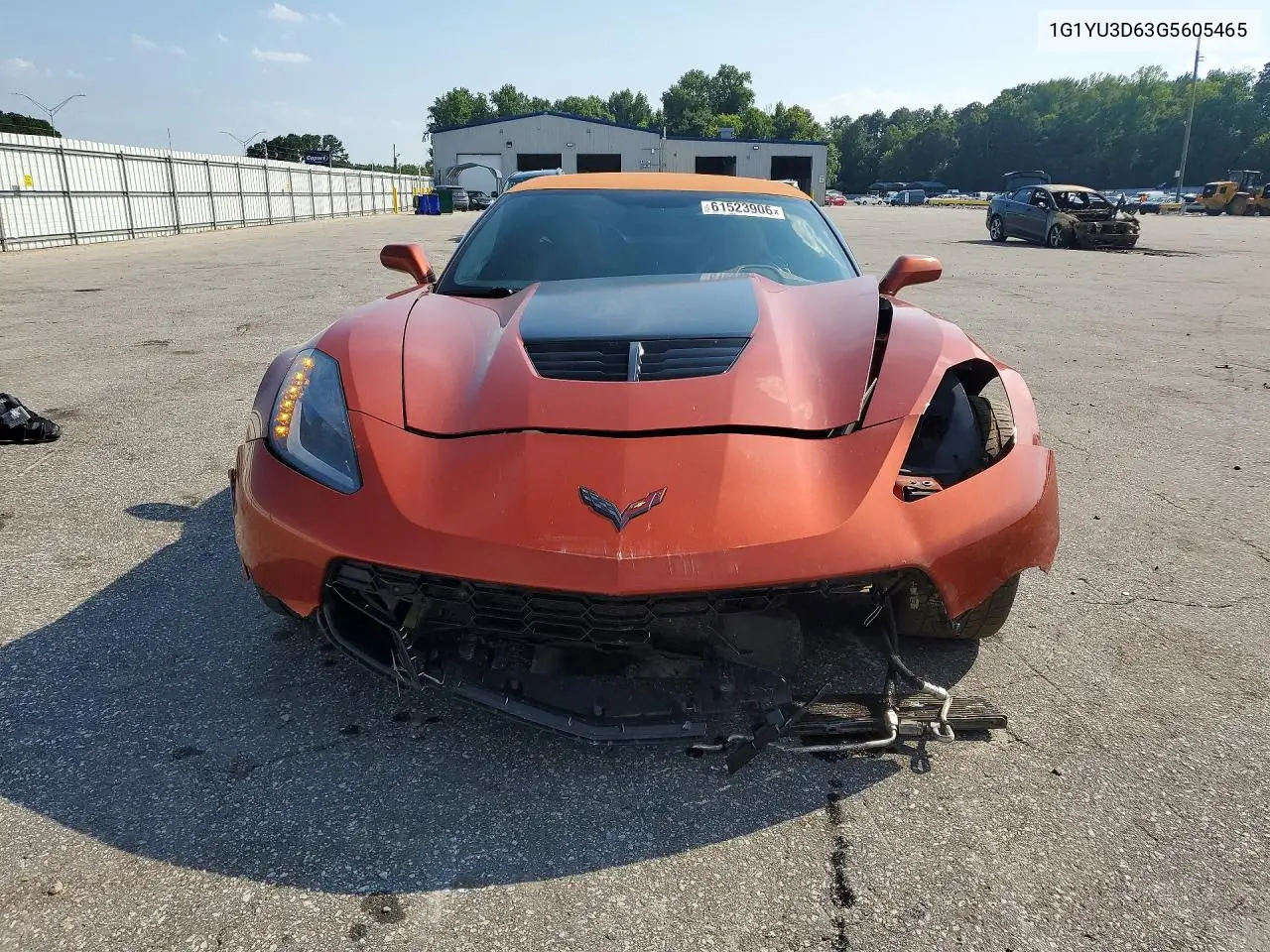 2016 Chevrolet Corvette Z06 3Lz VIN: 1G1YU3D63G5605465 Lot: 61523906