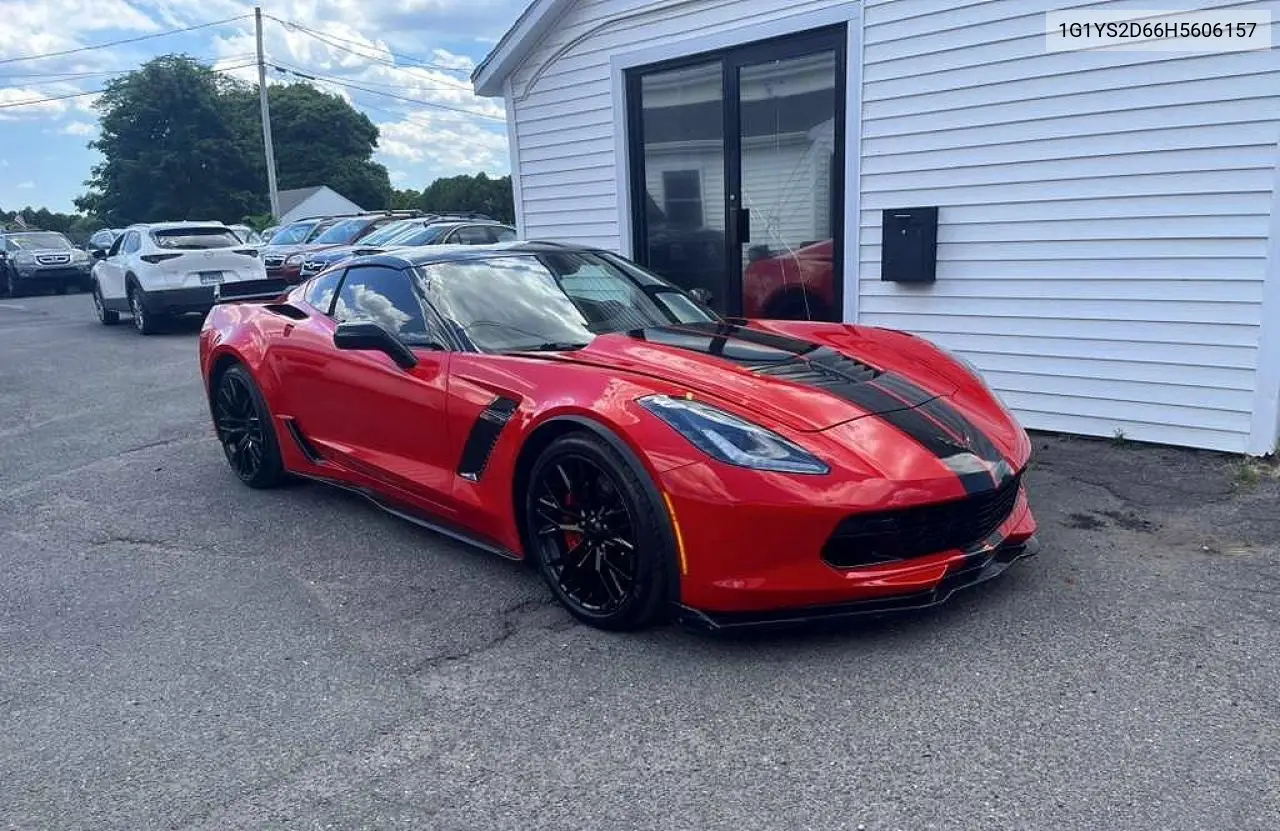 2017 Chevrolet Corvette Z06 2Lz VIN: 1G1YS2D66H5606157 Lot: 59249336