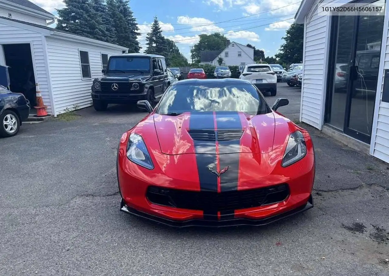 2017 Chevrolet Corvette Z06 2Lz VIN: 1G1YS2D66H5606157 Lot: 59249336