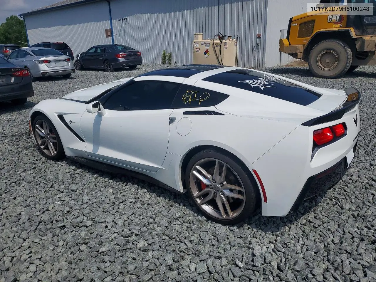 2017 Chevrolet Corvette Stingray Z51 2Lt VIN: 1G1YK2D79H5100248 Lot: 60229596