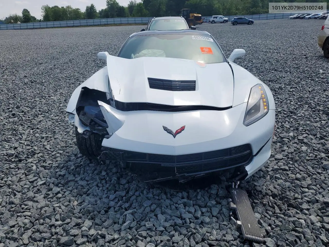 2017 Chevrolet Corvette Stingray Z51 2Lt VIN: 1G1YK2D79H5100248 Lot: 60229596