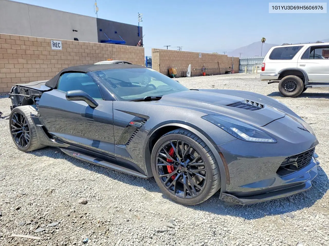 2017 Chevrolet Corvette Z06 3Lz VIN: 1G1YU3D69H5606976 Lot: 85625725