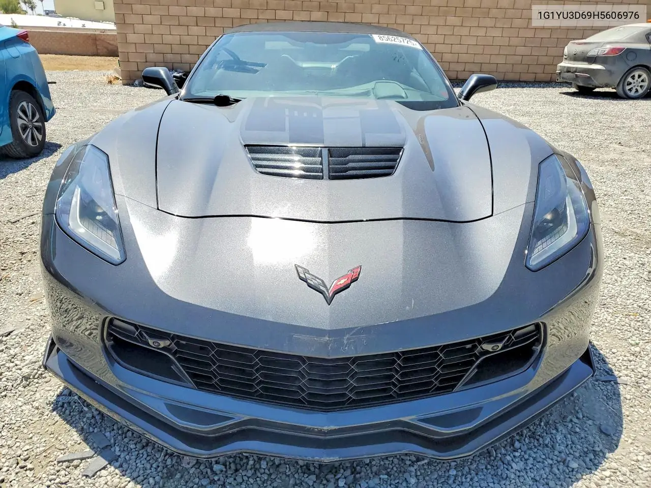 2017 Chevrolet Corvette Z06 3Lz VIN: 1G1YU3D69H5606976 Lot: 85625725