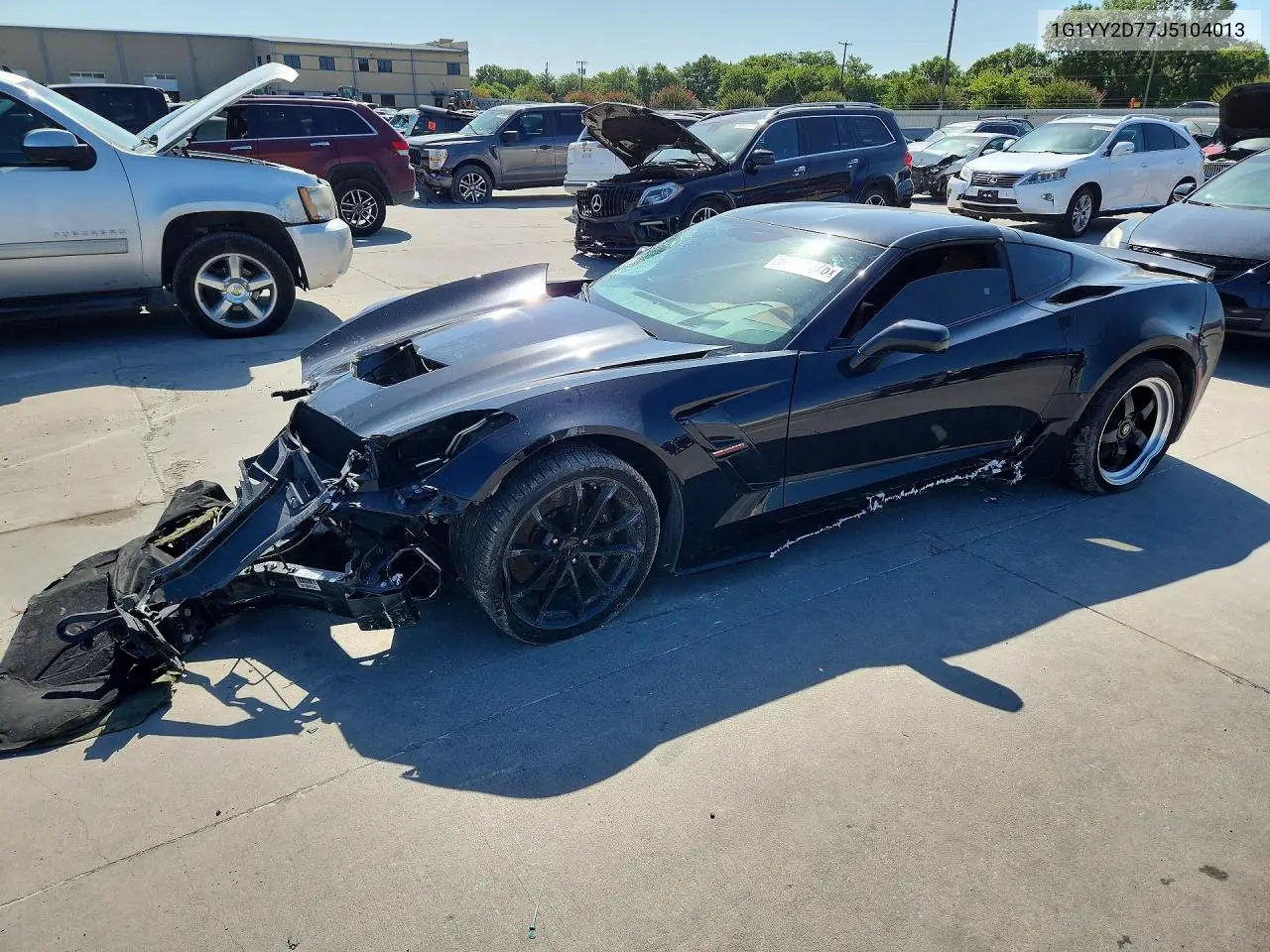 2018 Chevrolet Corvette Grand Sport 2Lt VIN: 1G1YY2D77J5104013 Lot: 60134676