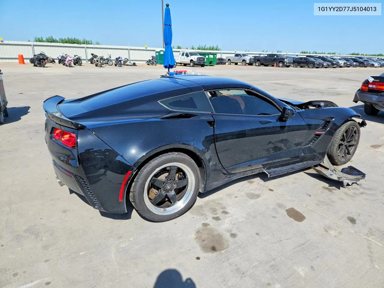 2018 Chevrolet Corvette Grand Sport 2Lt VIN: 1G1YY2D77J5104013 Lot: 60134676