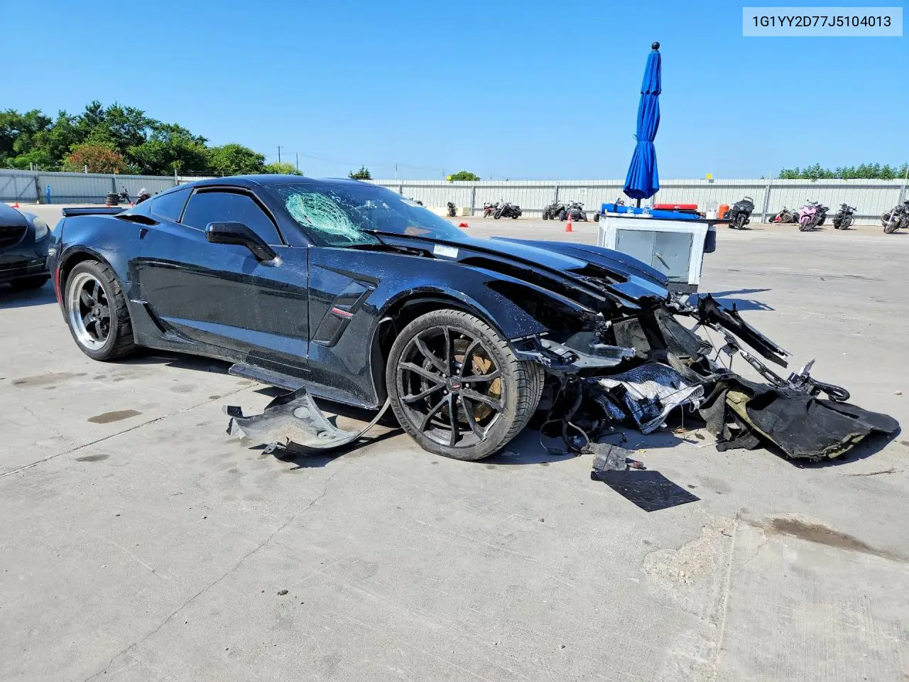 2018 Chevrolet Corvette Grand Sport 2Lt VIN: 1G1YY2D77J5104013 Lot: 60134676