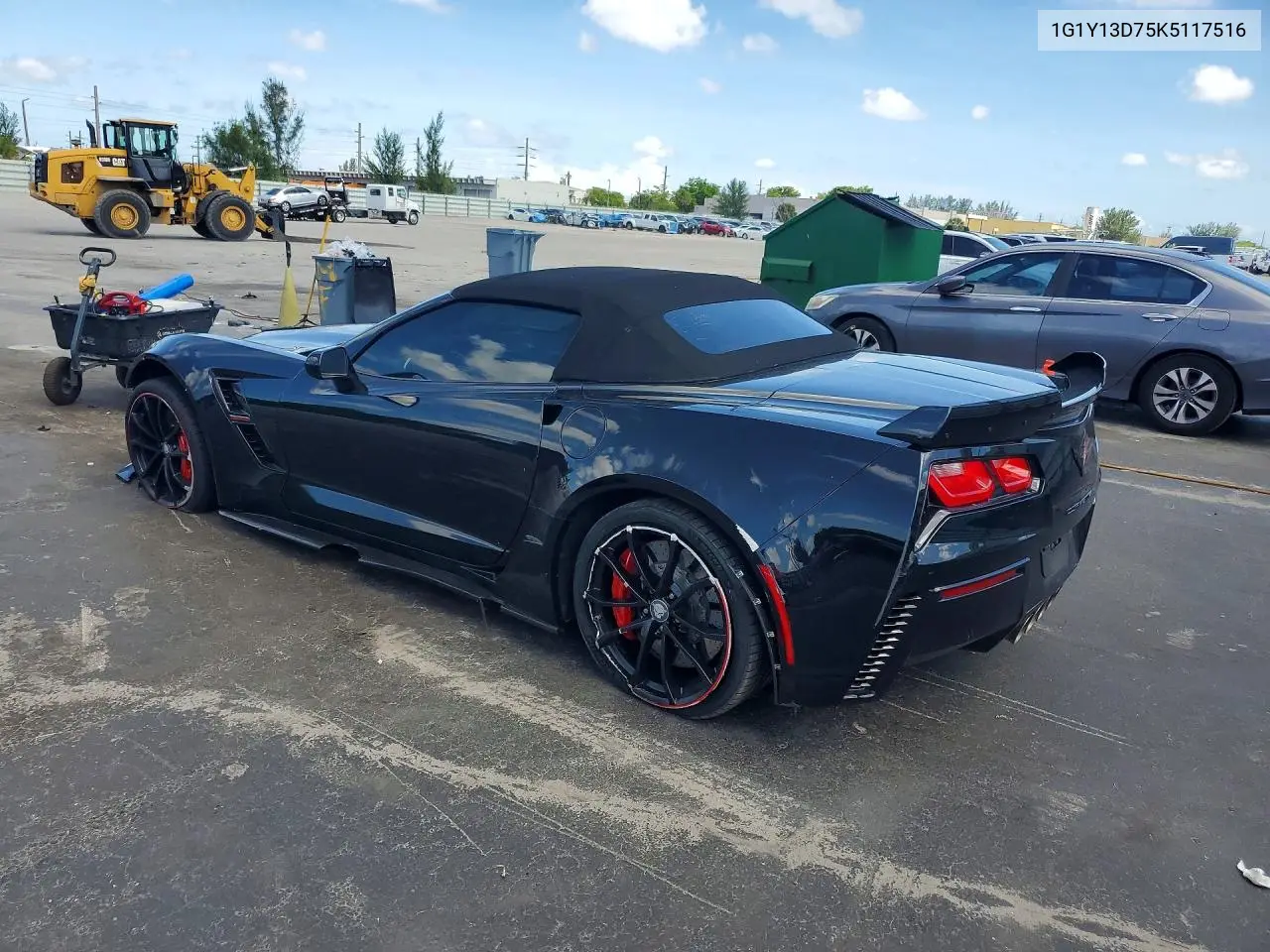 2019 Chevrolet Corvette Grand Sport 3Lt VIN: 1G1Y13D75K5117516 Lot: 56527776