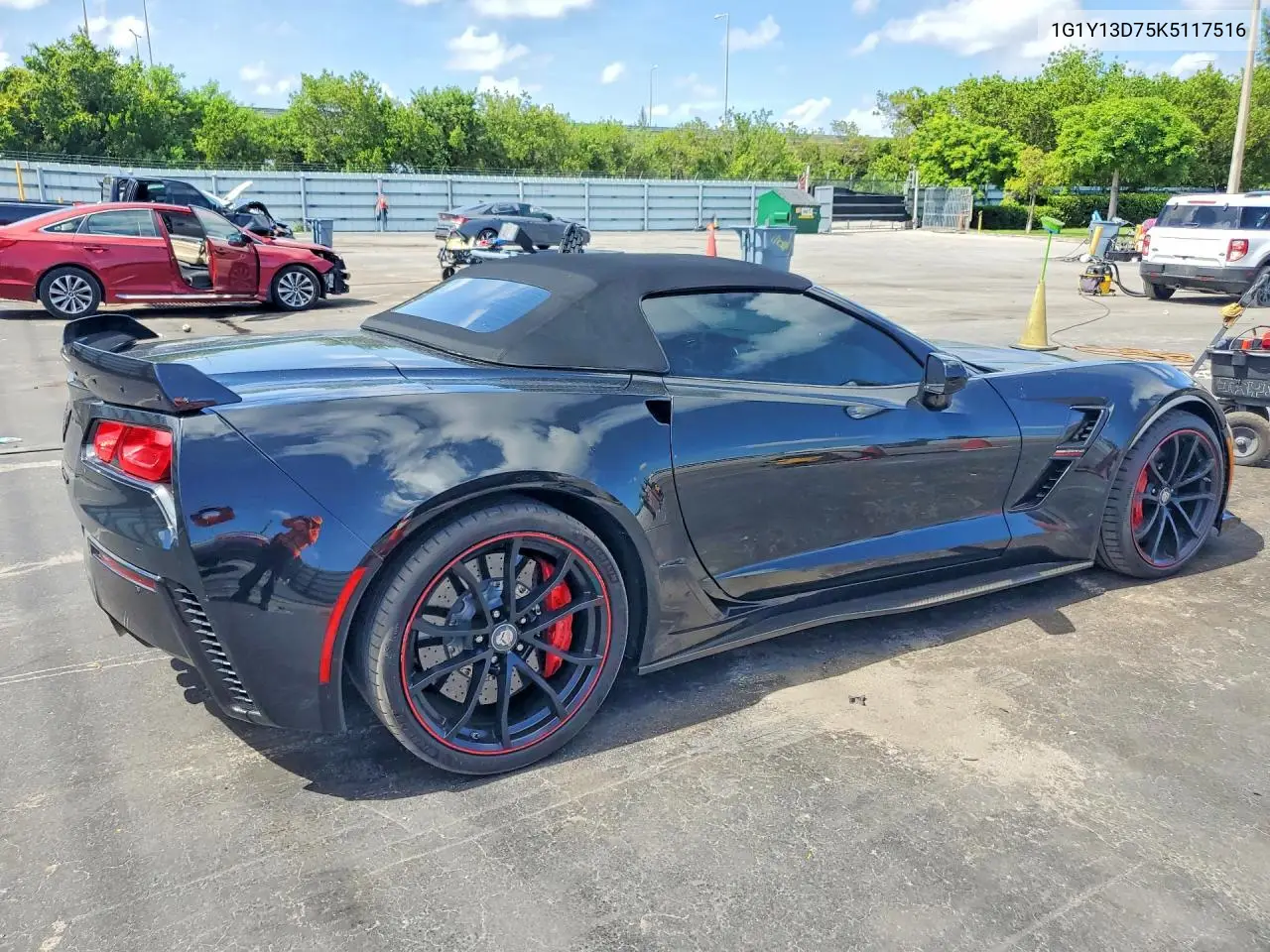 2019 Chevrolet Corvette Grand Sport 3Lt VIN: 1G1Y13D75K5117516 Lot: 56527776