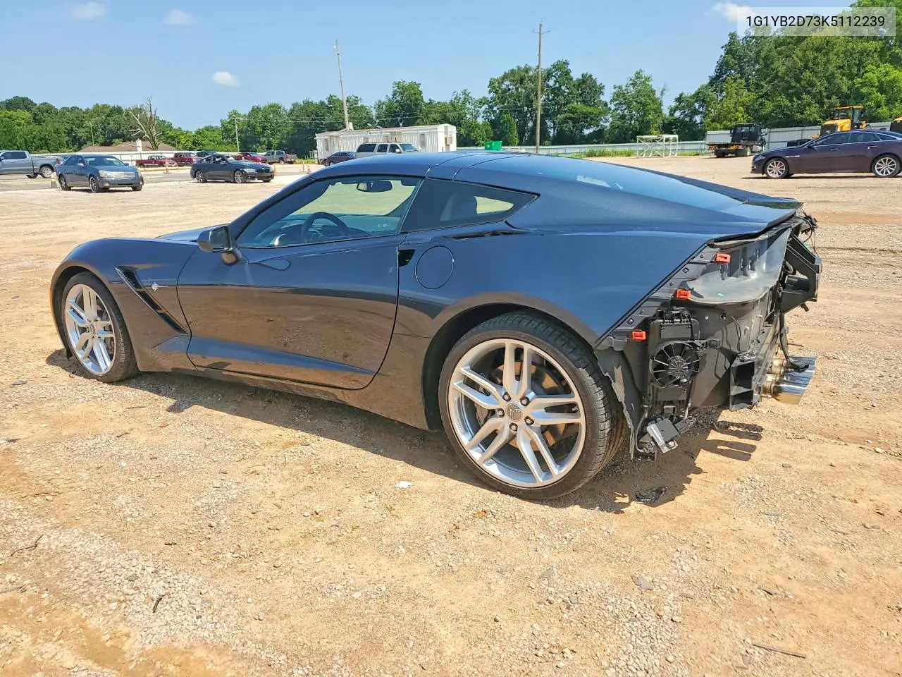 2019 Chevrolet Corvette Stingray 1Lt VIN: 1G1YB2D73K5112239 Lot: 58812536